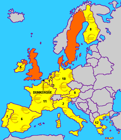 Tu cliques sur le Pays de ton choix